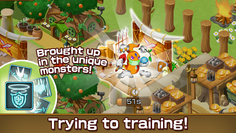 モンスターライフ -育成&街づくりゲーム ゲームのスクリーンショット