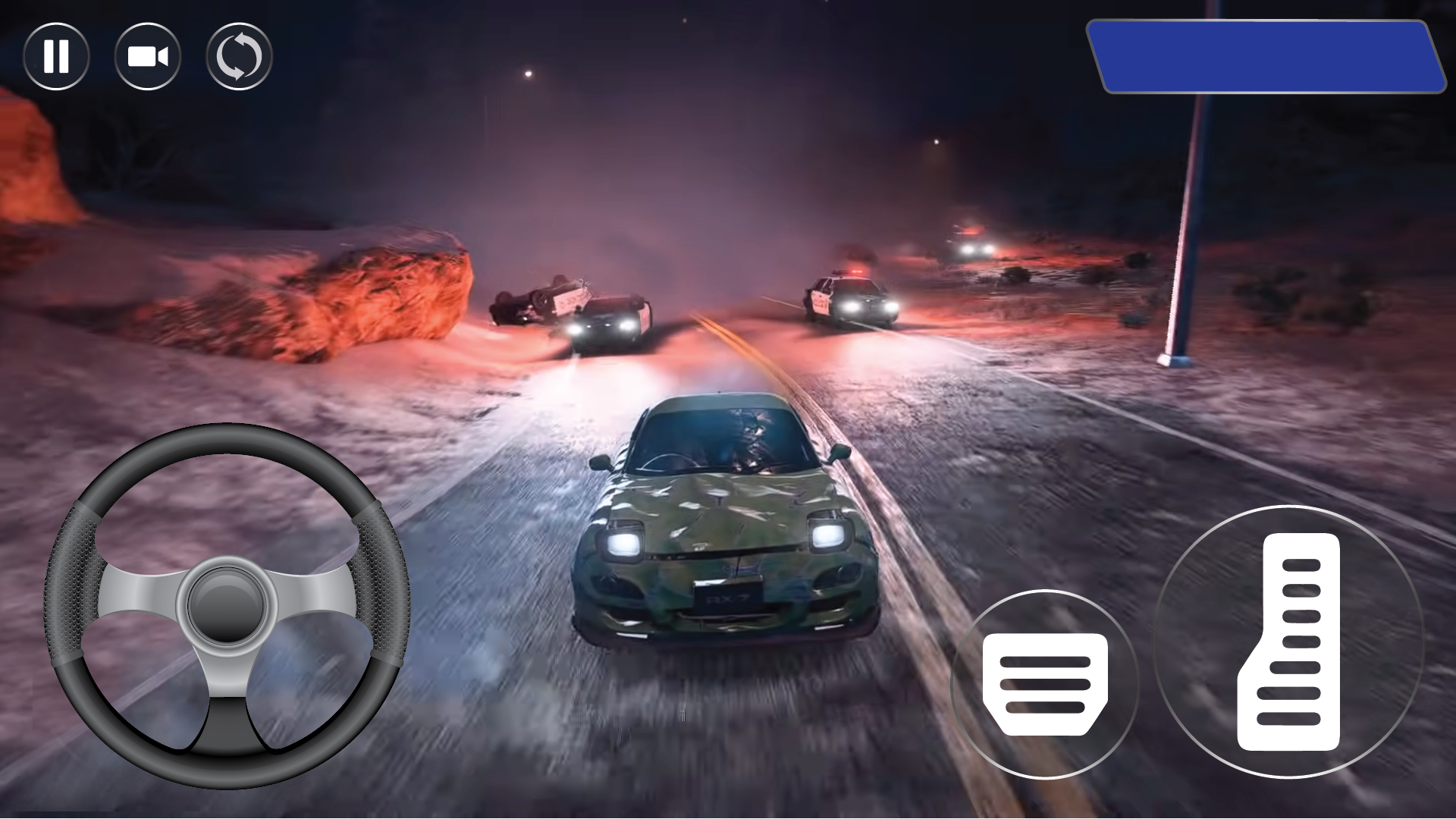 US Police gangster Chase Game Screenshot