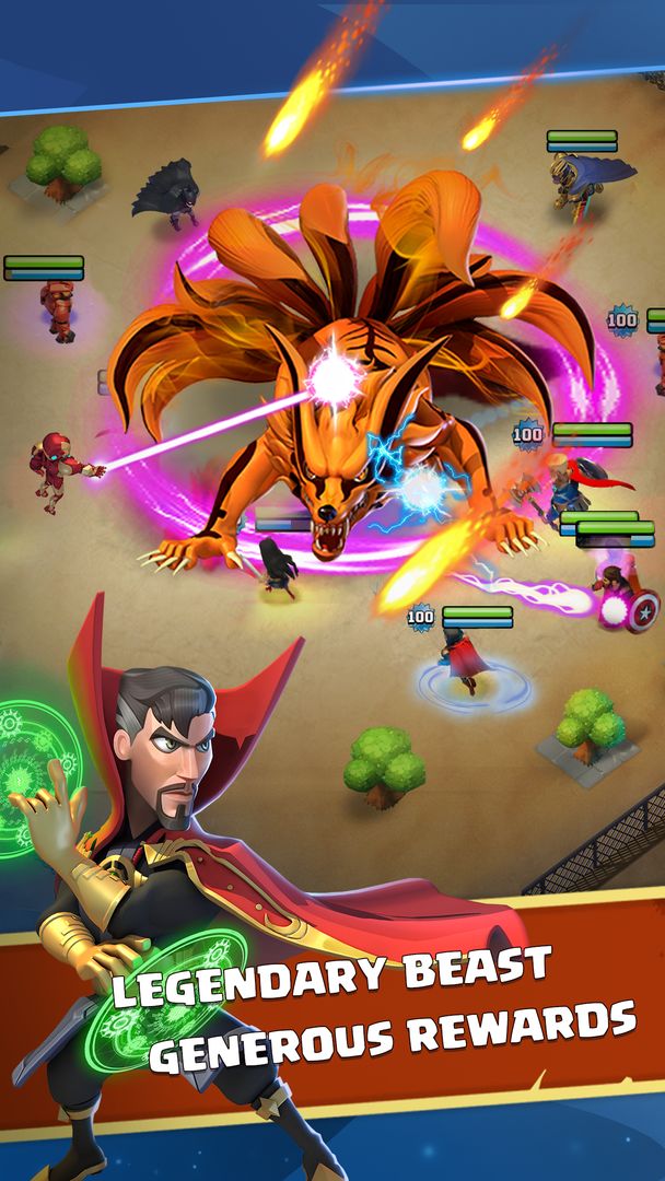 Survival Mobile: Clash Battles - Heroes vs Zombies screenshot game