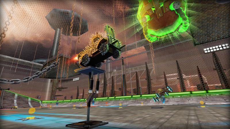 Rocket Car Ball Game Screenshot