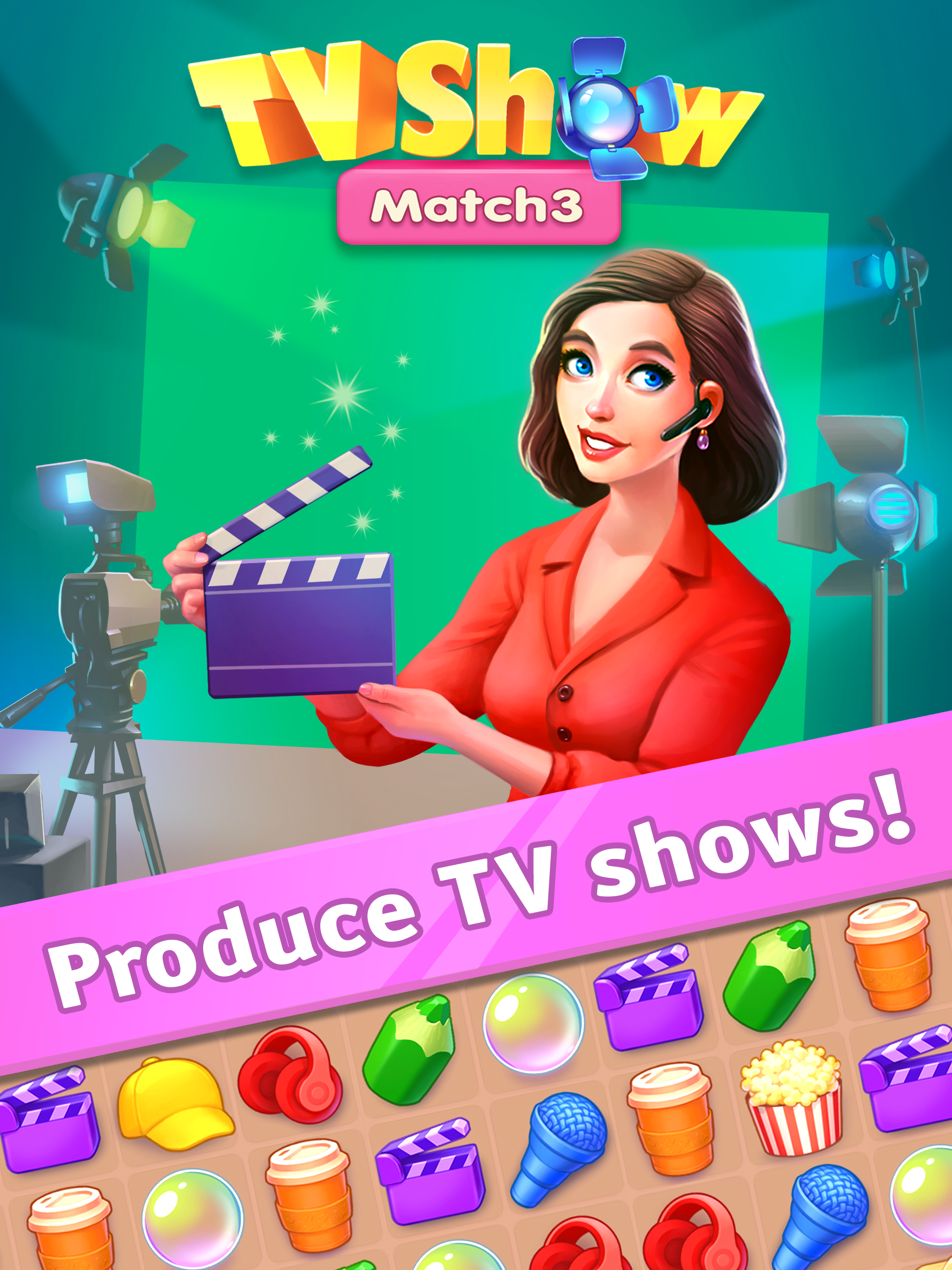 Match 3 - TV Show and series Game Screenshot