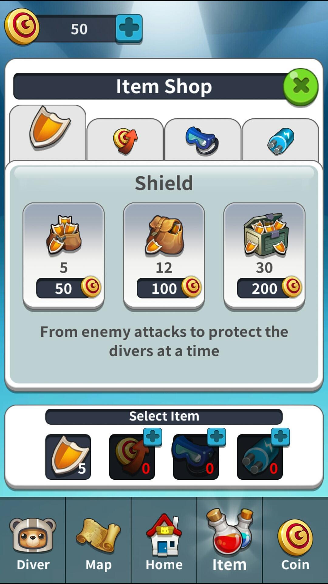 DiverX Game Screenshot