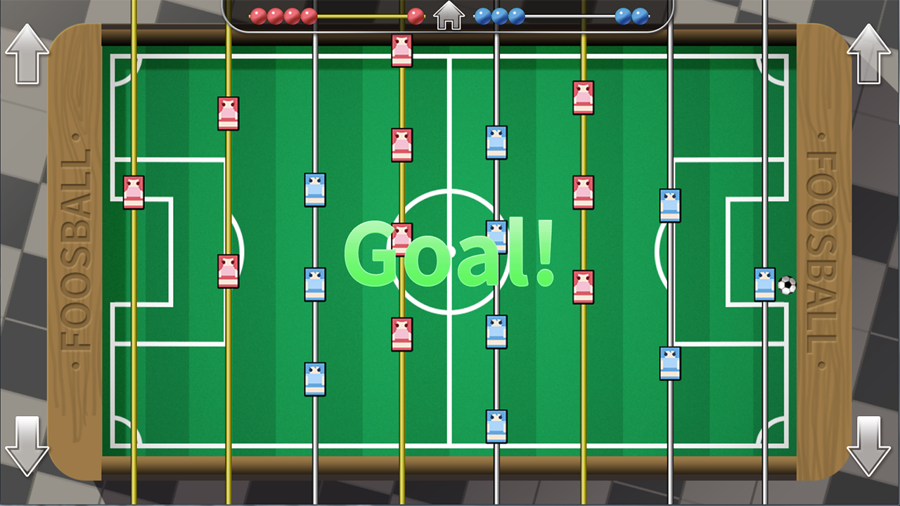 少女足球-Girls Foosball Game Screenshot