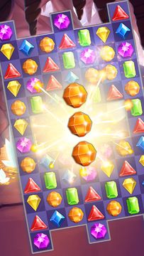 Скриншот игры Loot Cave Match 3