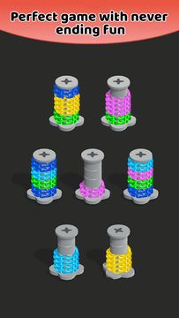 Chain Sort - puzzle Games ภาพหน้าจอเกม