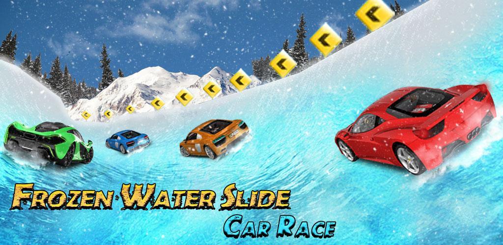 Banner of ហ្គេម WaterSlide Car Racing Games 3D 2.0.008