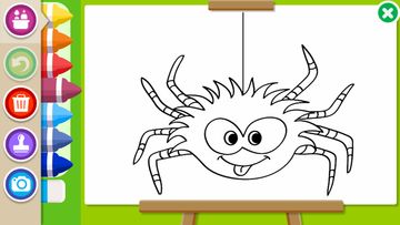 Halloween Coloring Book Game Screenshot