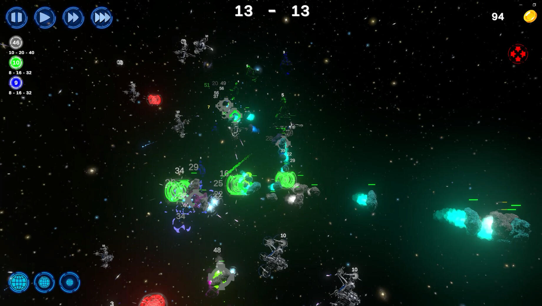 Starfend screenshot game