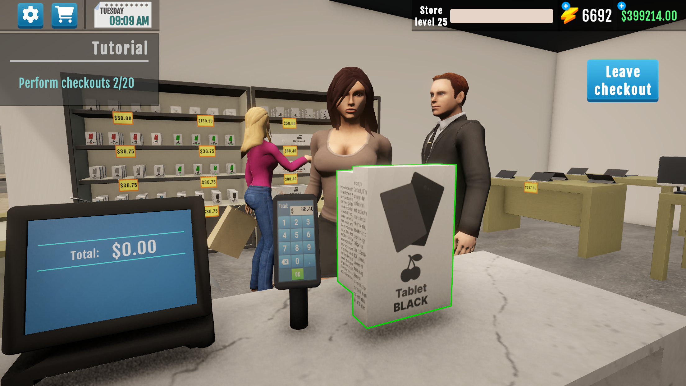 Screenshot 1 of 전자 제품 상점 시뮬레이터 3D 1.03