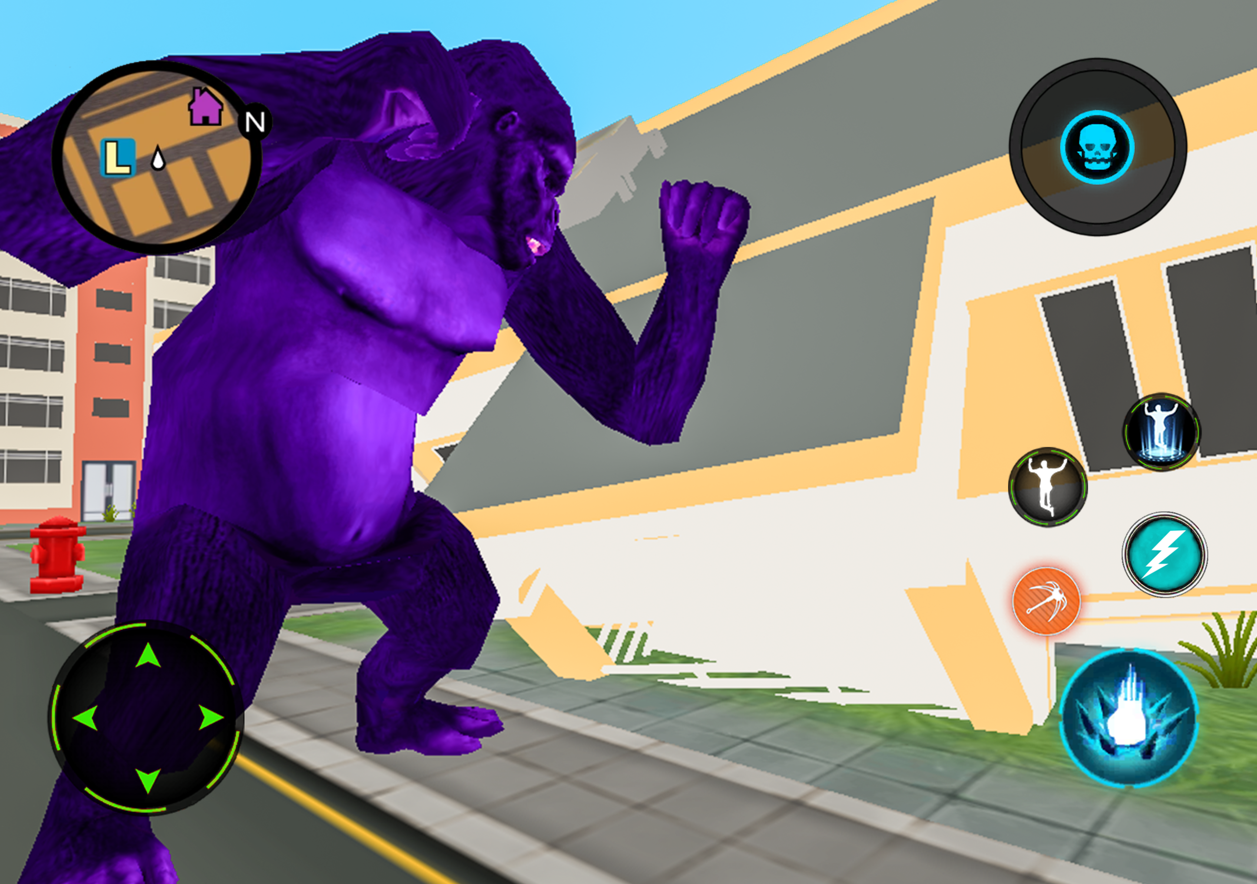 Angry Gorilla City Attack android iOS-TapTap