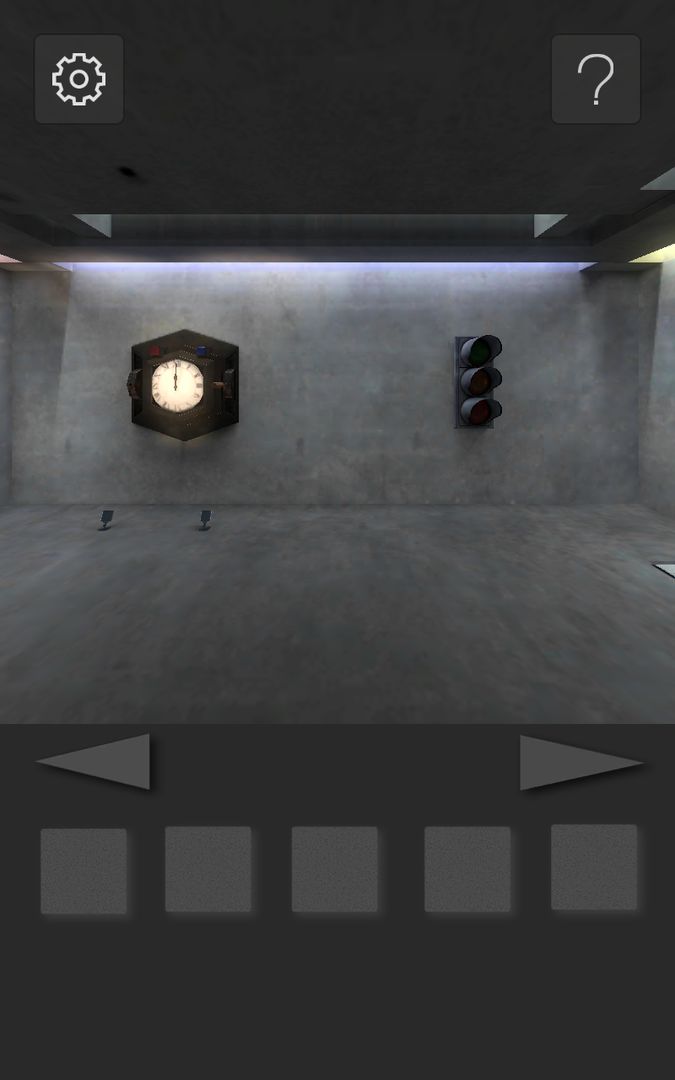 Escape from Concrete room 1 게임 스크린 샷