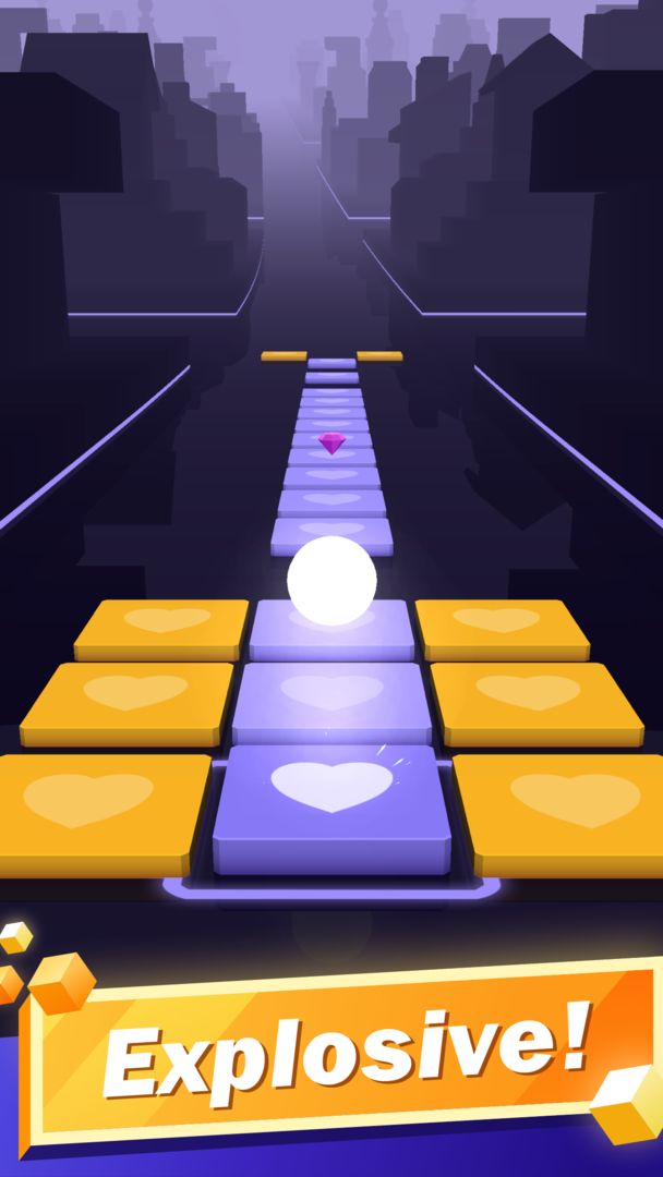 Beat Tiles - Magic Hop screenshot game
