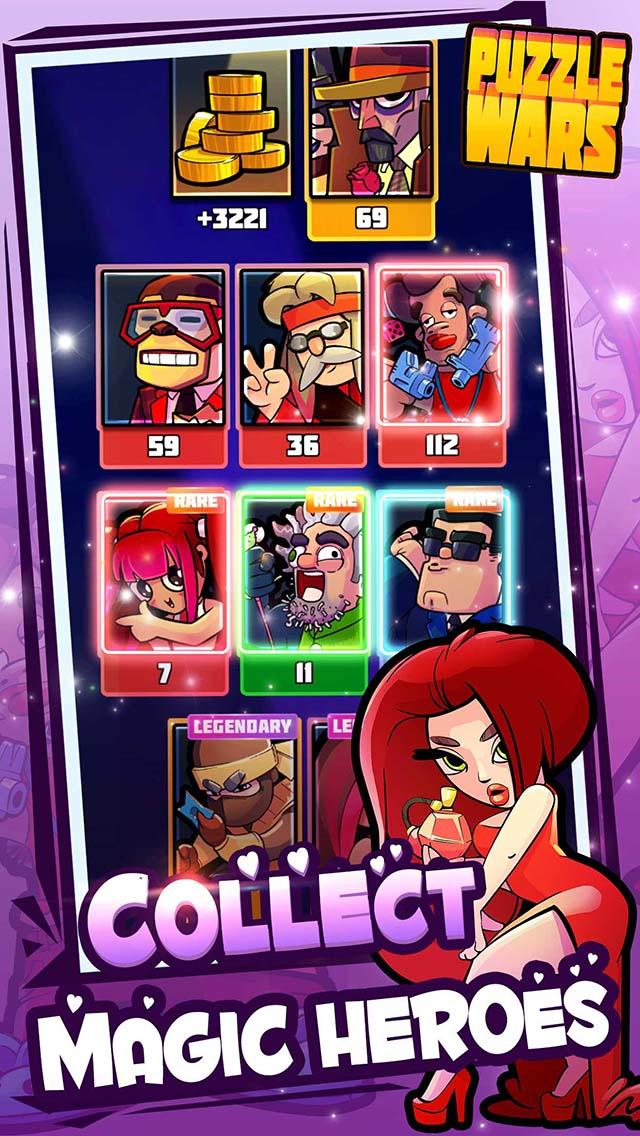 Puzzle Wars: Match 3 Battles Game Screenshot