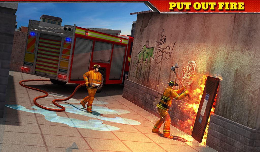 American FireFighter 2017 게임 스크린 샷