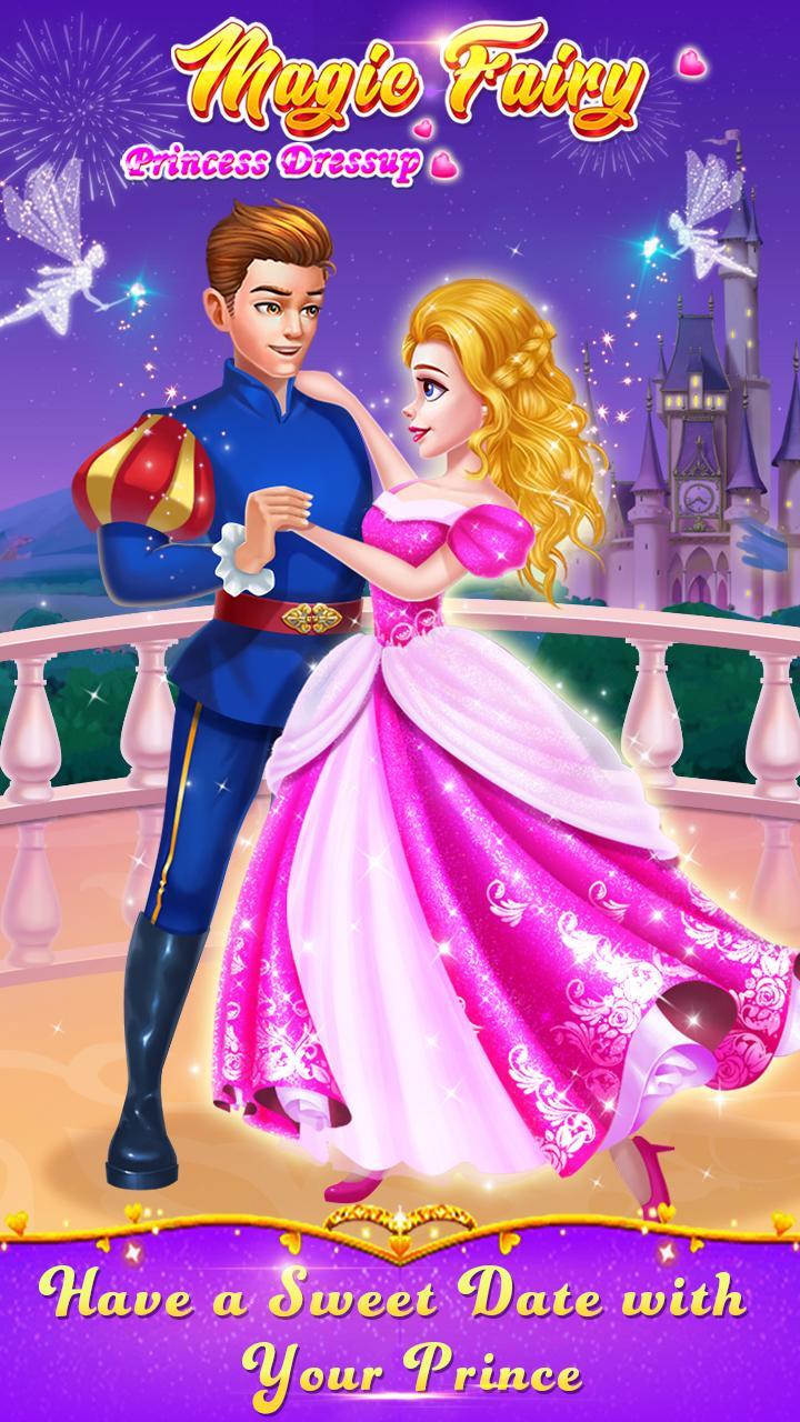 Magic Fairy Princess Dressup Game Screenshot