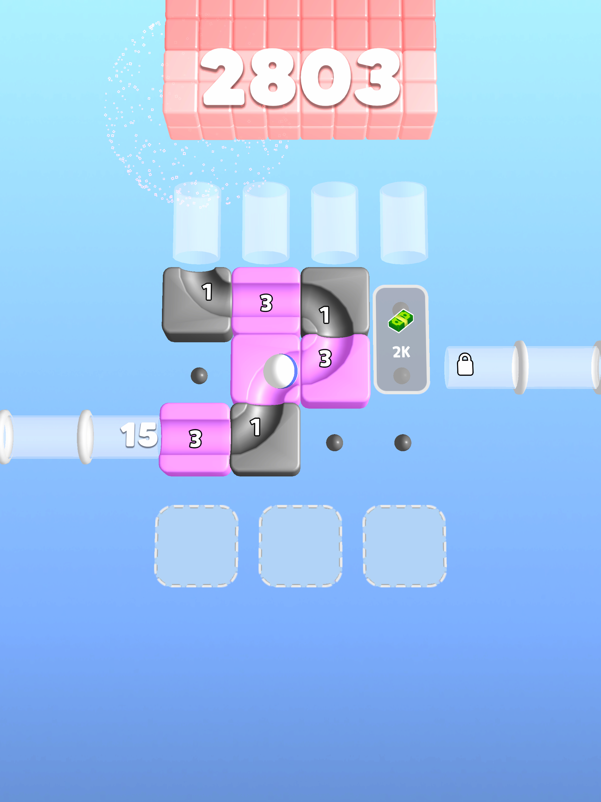 Balls n Platforms Game Screenshot