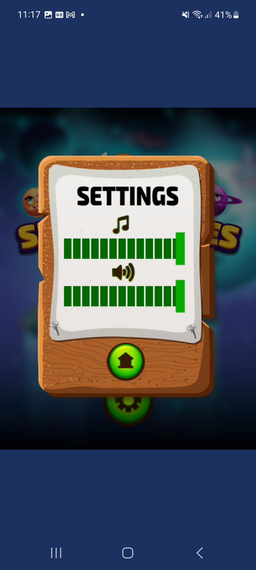 Space Heroes Game Screenshot