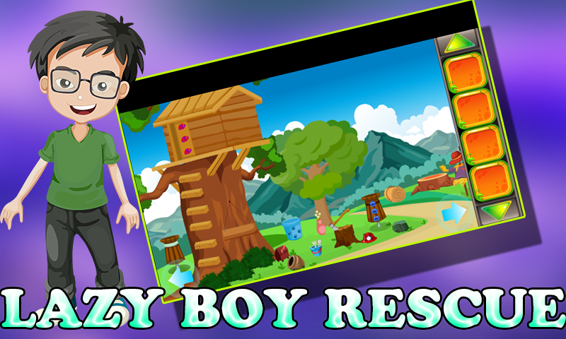 Best Escape Games 09 - Lazy Boy Rescue Game Screenshot