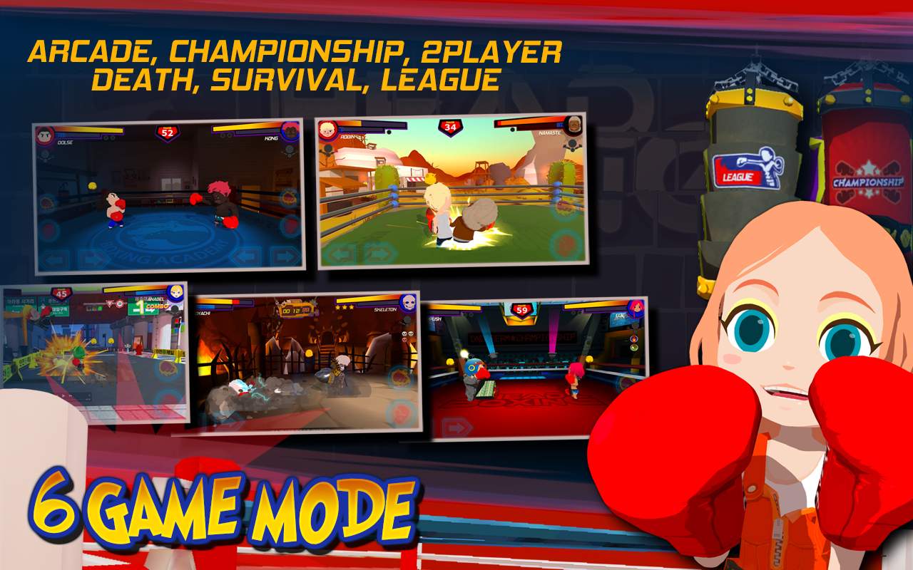 Head Boxing ( D&D Dream ) 遊戲截圖