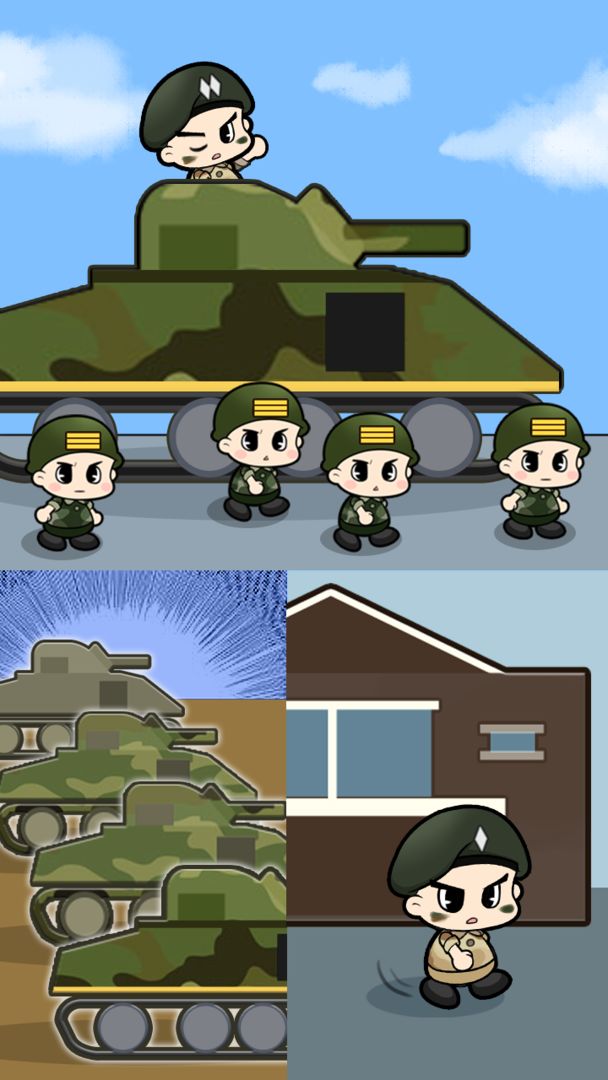 Tap Tap Soldier - Space War screenshot game