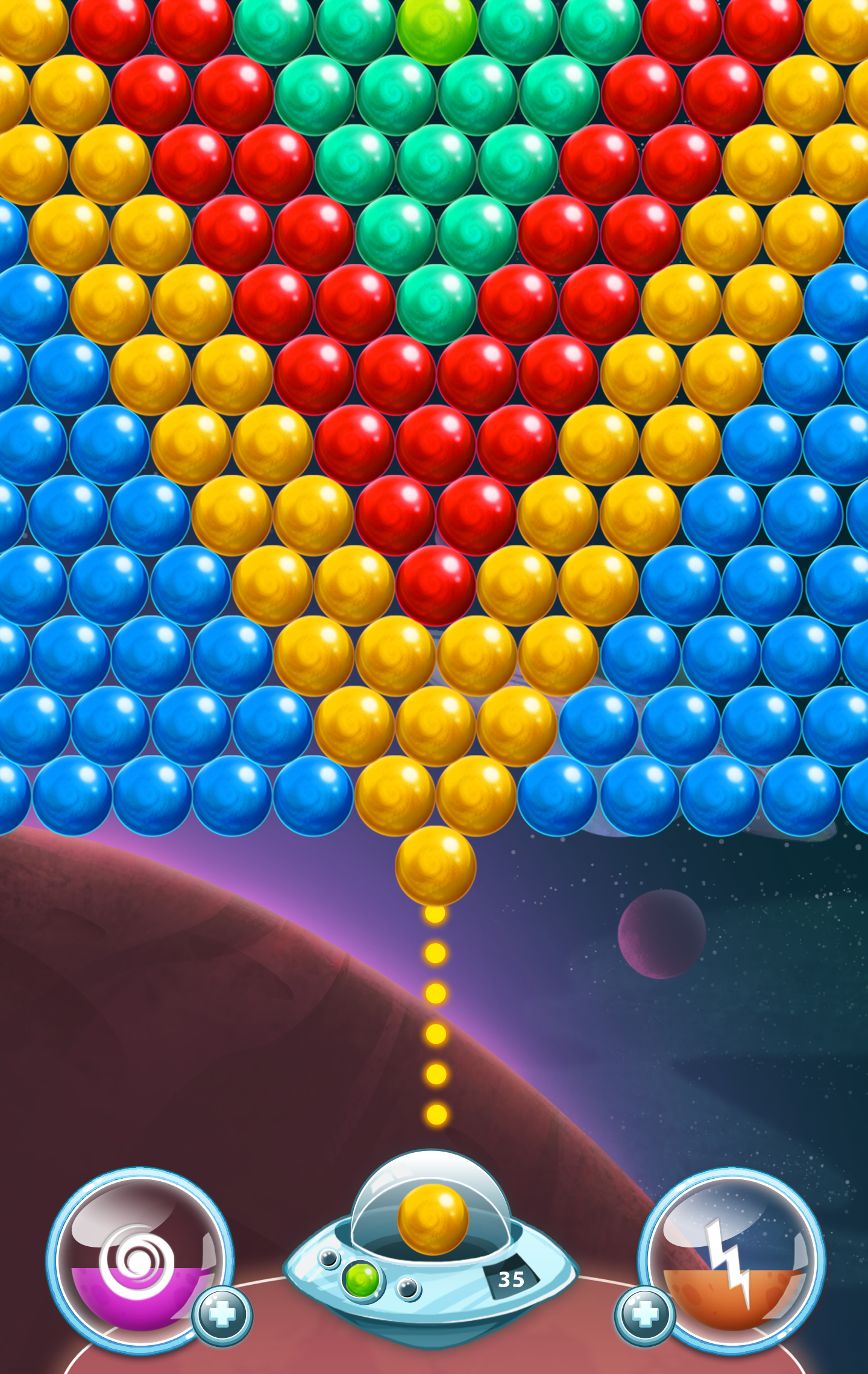 Bubble Blaster Ball Game Screenshot