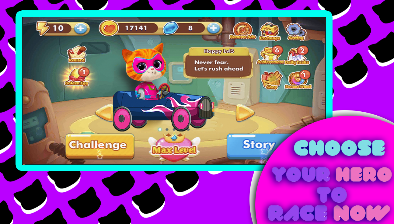 Super Kitties game adventure Game Screenshot