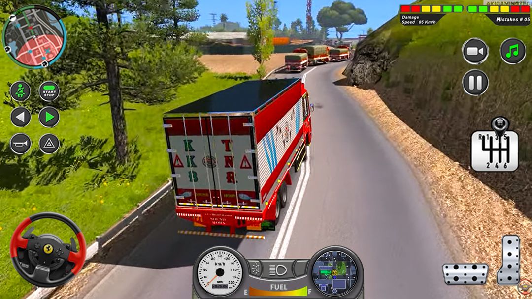 Screenshot of Indian Cargo Modern Truck Game