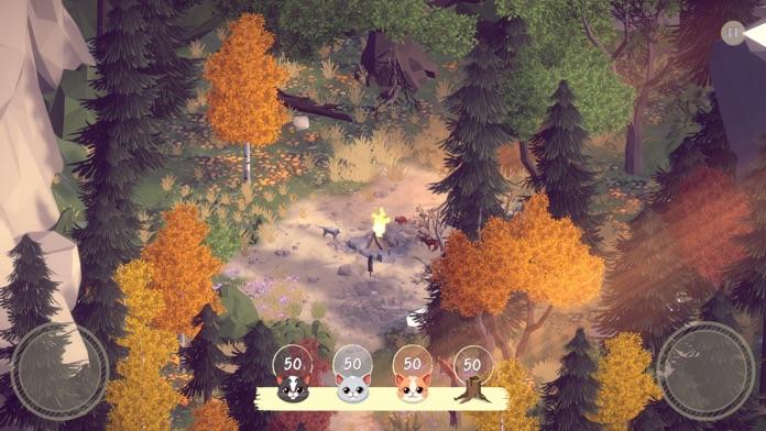 Hidden Cats: Magic Forest Game Screenshot