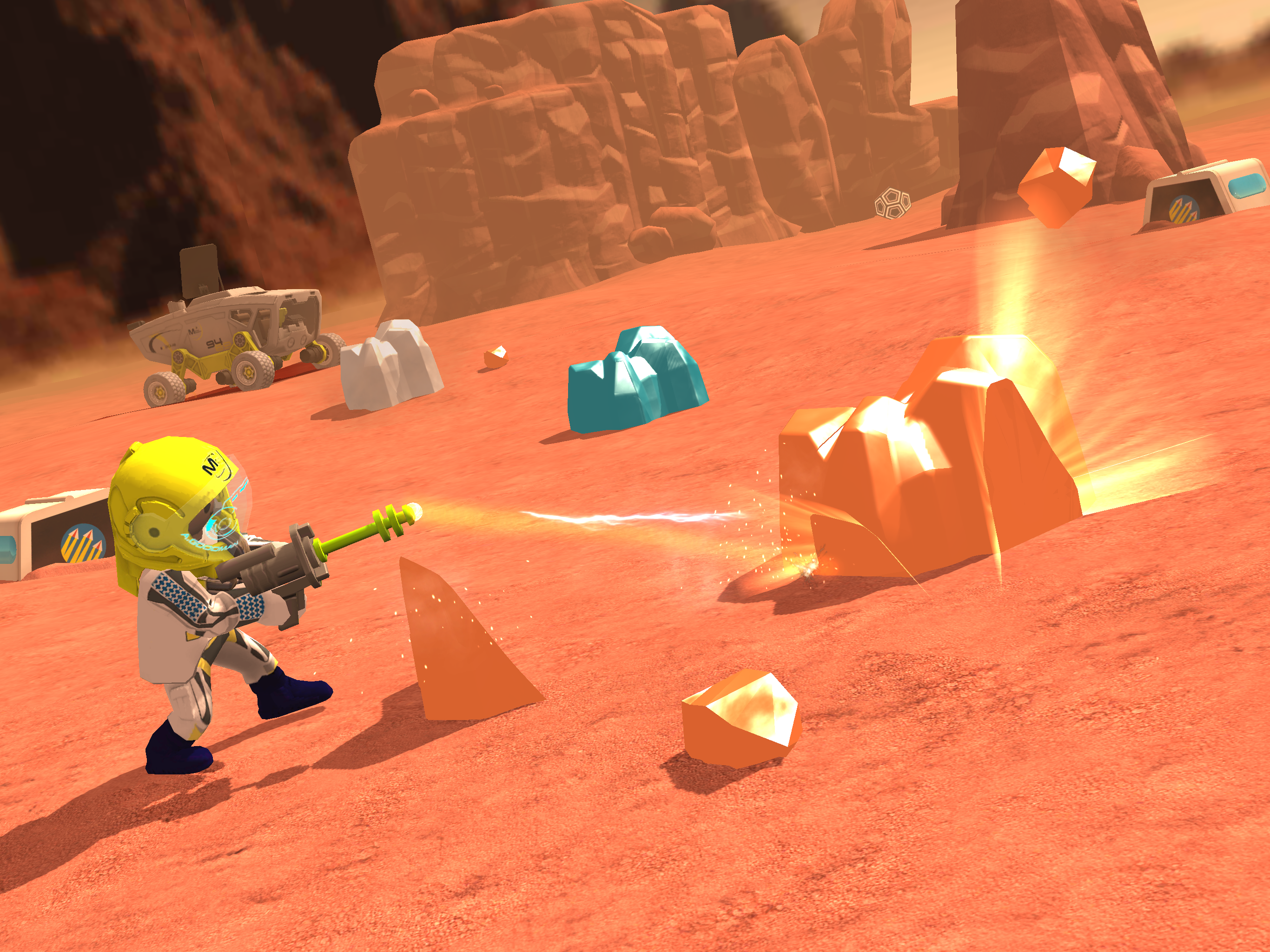 Cuplikan Layar Game PLAYMOBIL Mars Mission