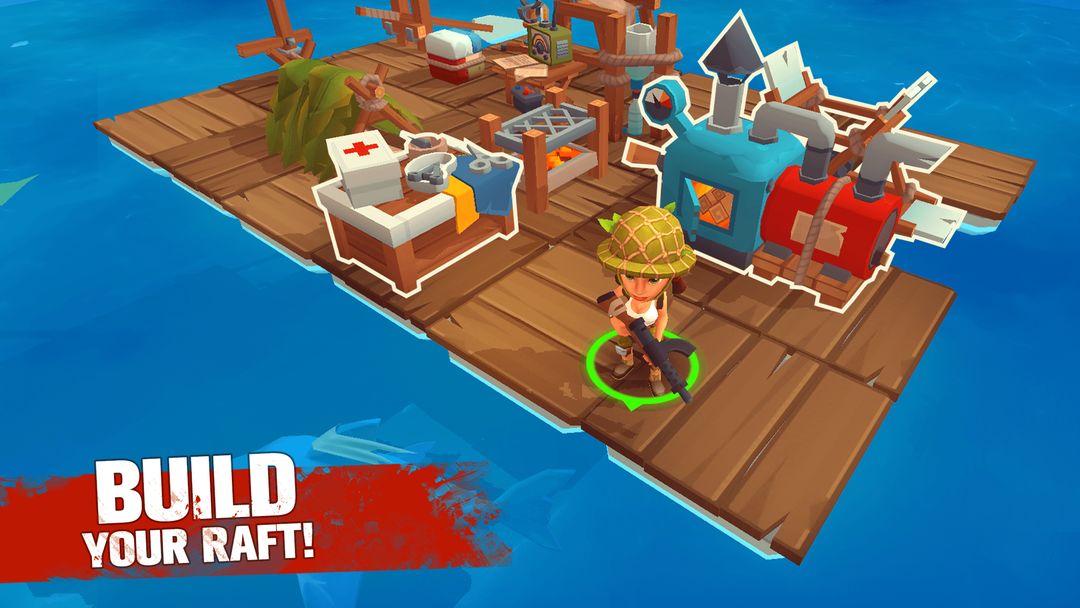 Grand Survival - Bertahan hidup di perahu rakit screenshot game