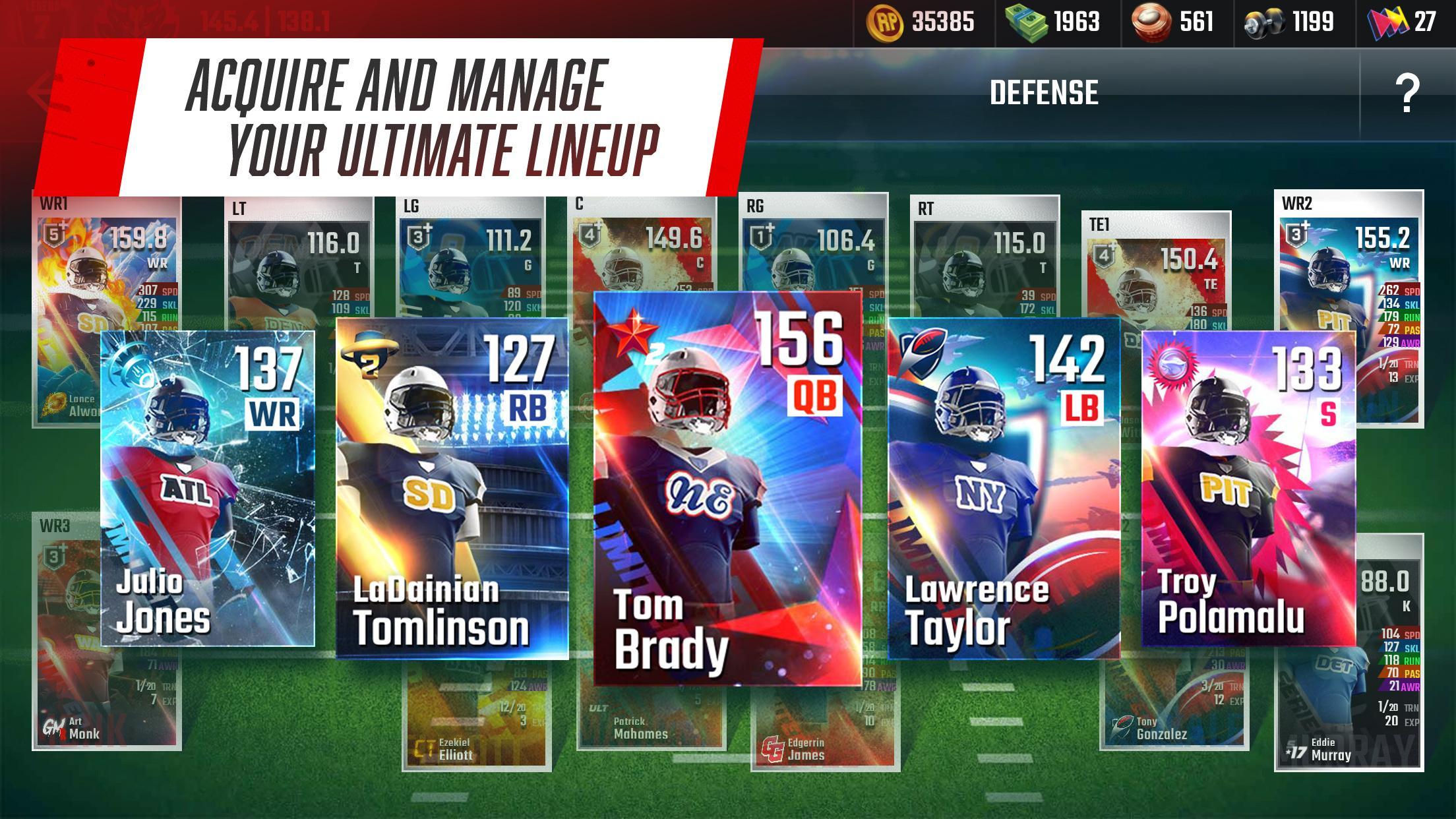 Franchise Football 2017 게임 스크린샷