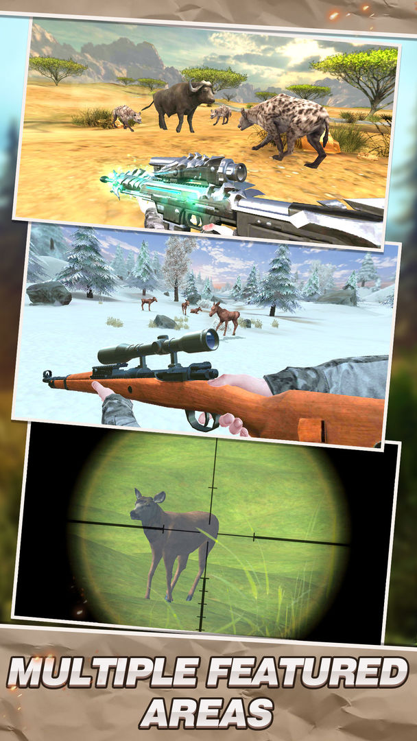 Hunting World: Deer Hunter Sniper Shooting 게임 스크린 샷
