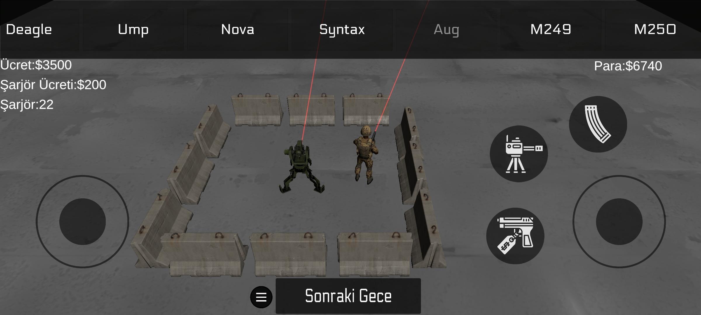 Zombie Defense screenshot game