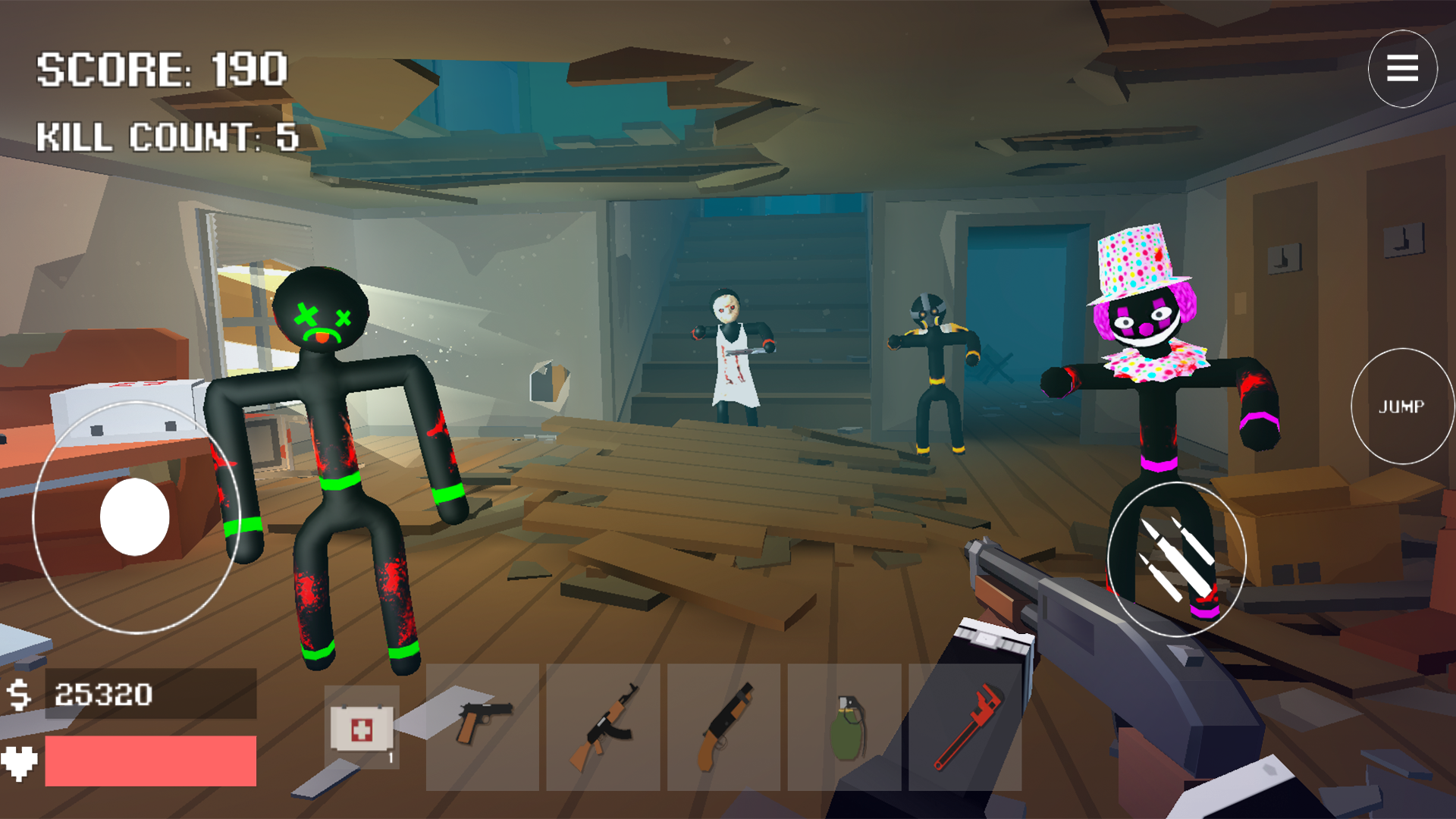 Stickman Combat Pixel Edition Game Screenshot