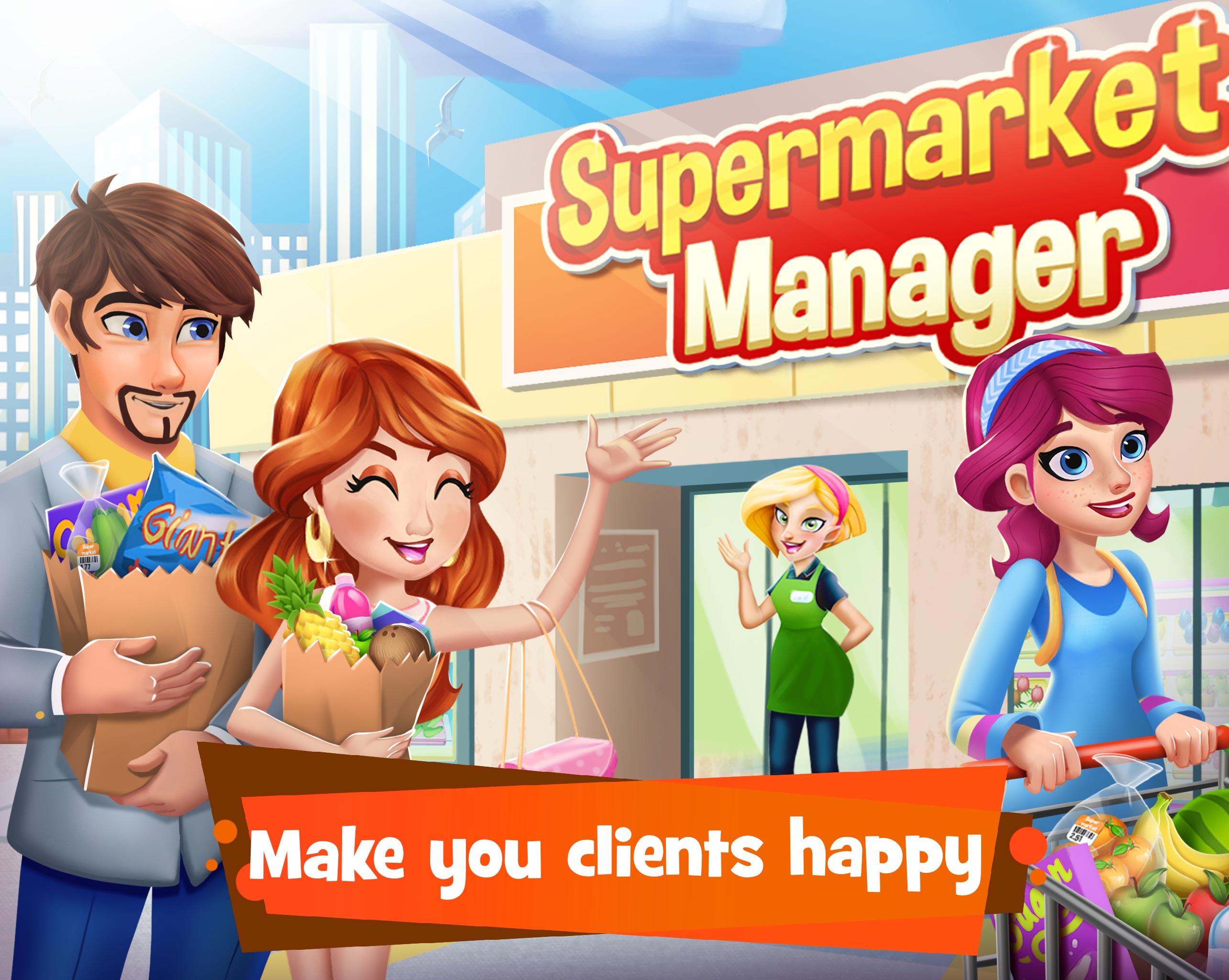 Supermarket Manager Simulator Game Screenshot