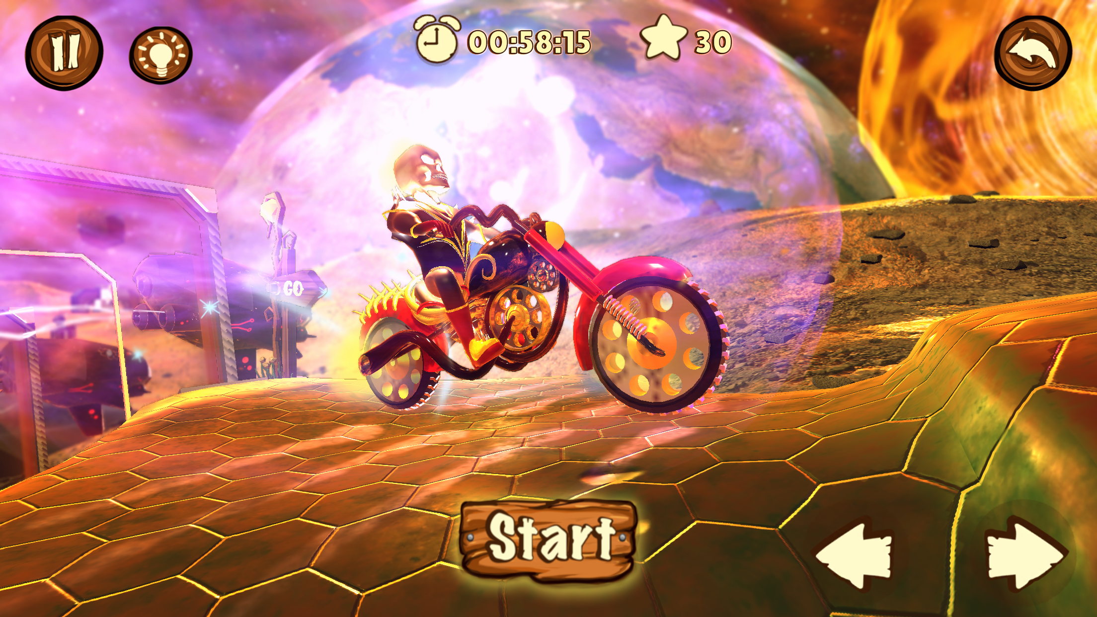 Dark Riders - Bike Game遊戲截圖