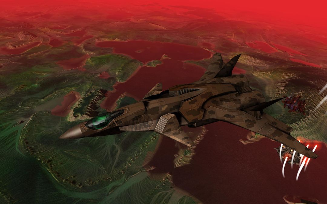 Screenshot of Fractal Combat X