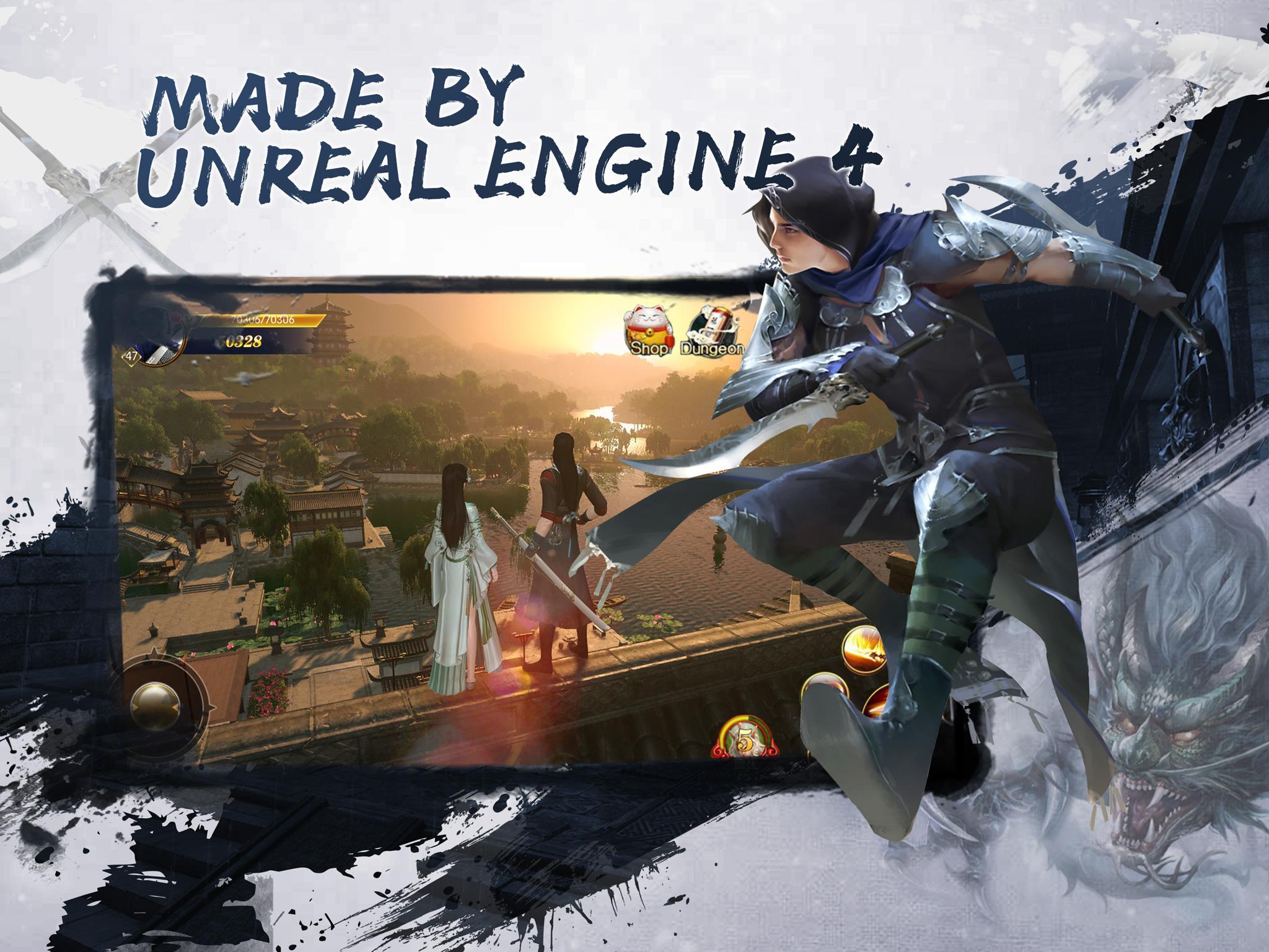 Legend of Wuxia - 3D MMORPG Game Screenshot