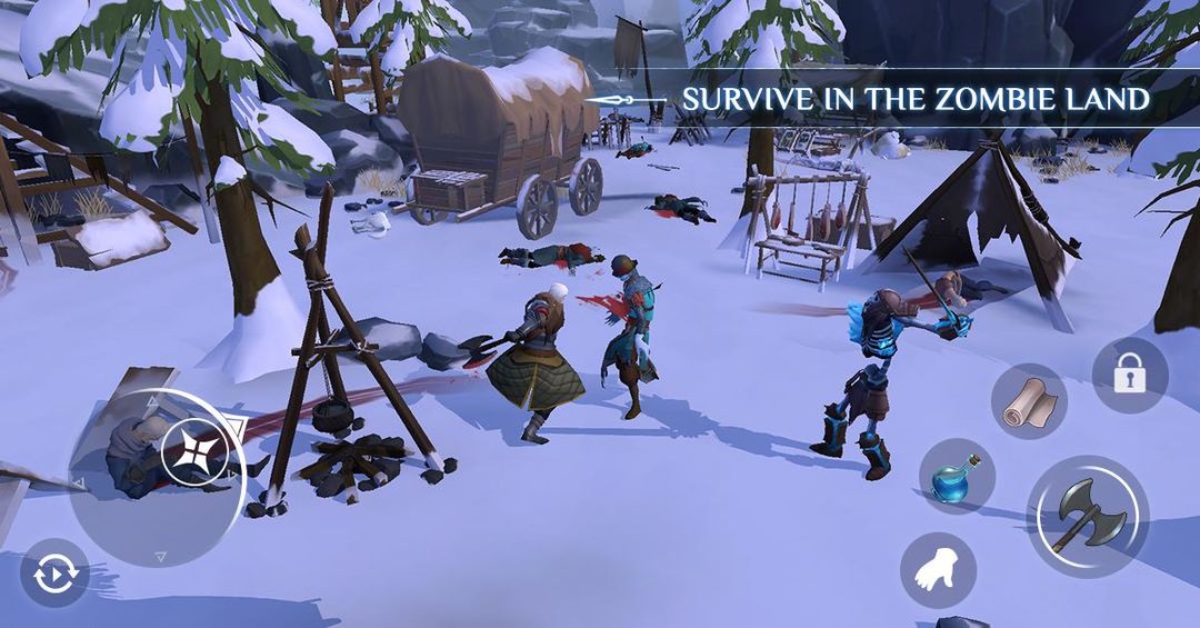 Dawn of Winter: last survival war screenshot game