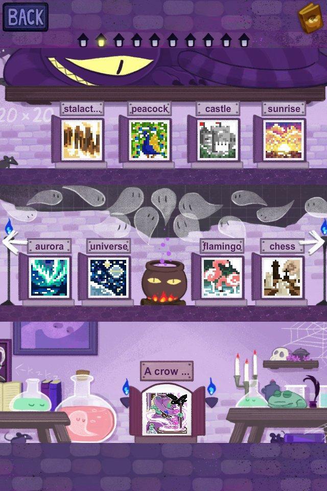 Picross Wall : Ghost House遊戲截圖