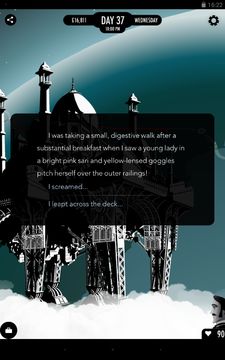 Captura de Tela do Jogo 80 Days