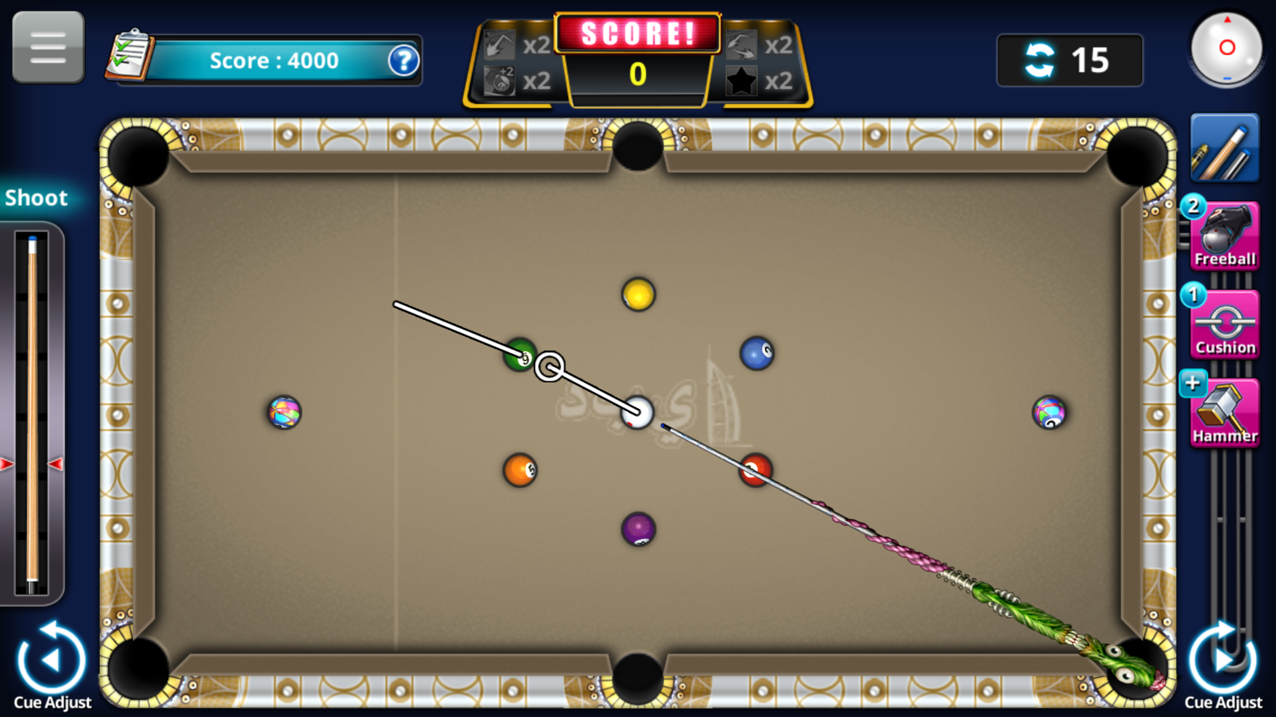 Cuplikan Layar Game Pool 2022 : Play offline game