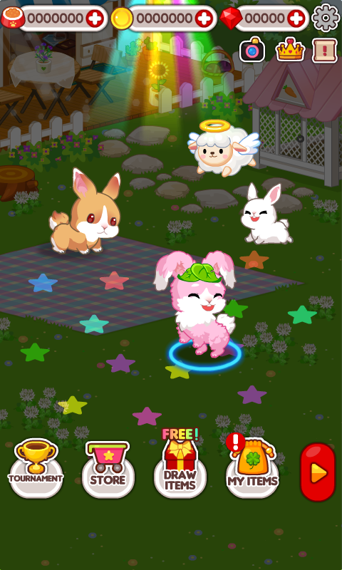 동물쥬디: 토끼 돌보기 키우기게임 게임 스크린샷