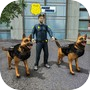 Icon of Police Dog Crime Shooter Game