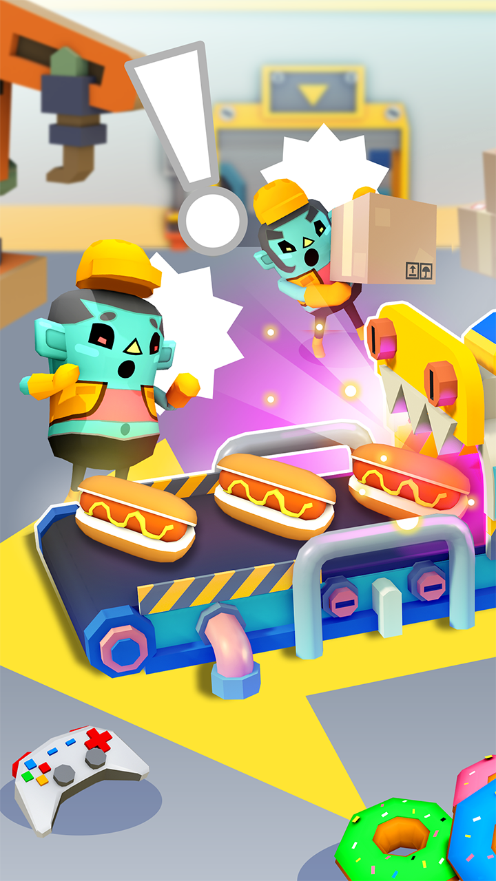 Idle Super Factory Game Screenshot