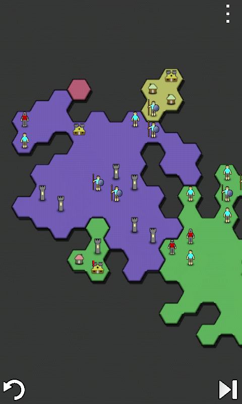 Antiyoy Classic Game Screenshot