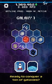 Tap Galaxy – Deep Space Mine Game Screenshot