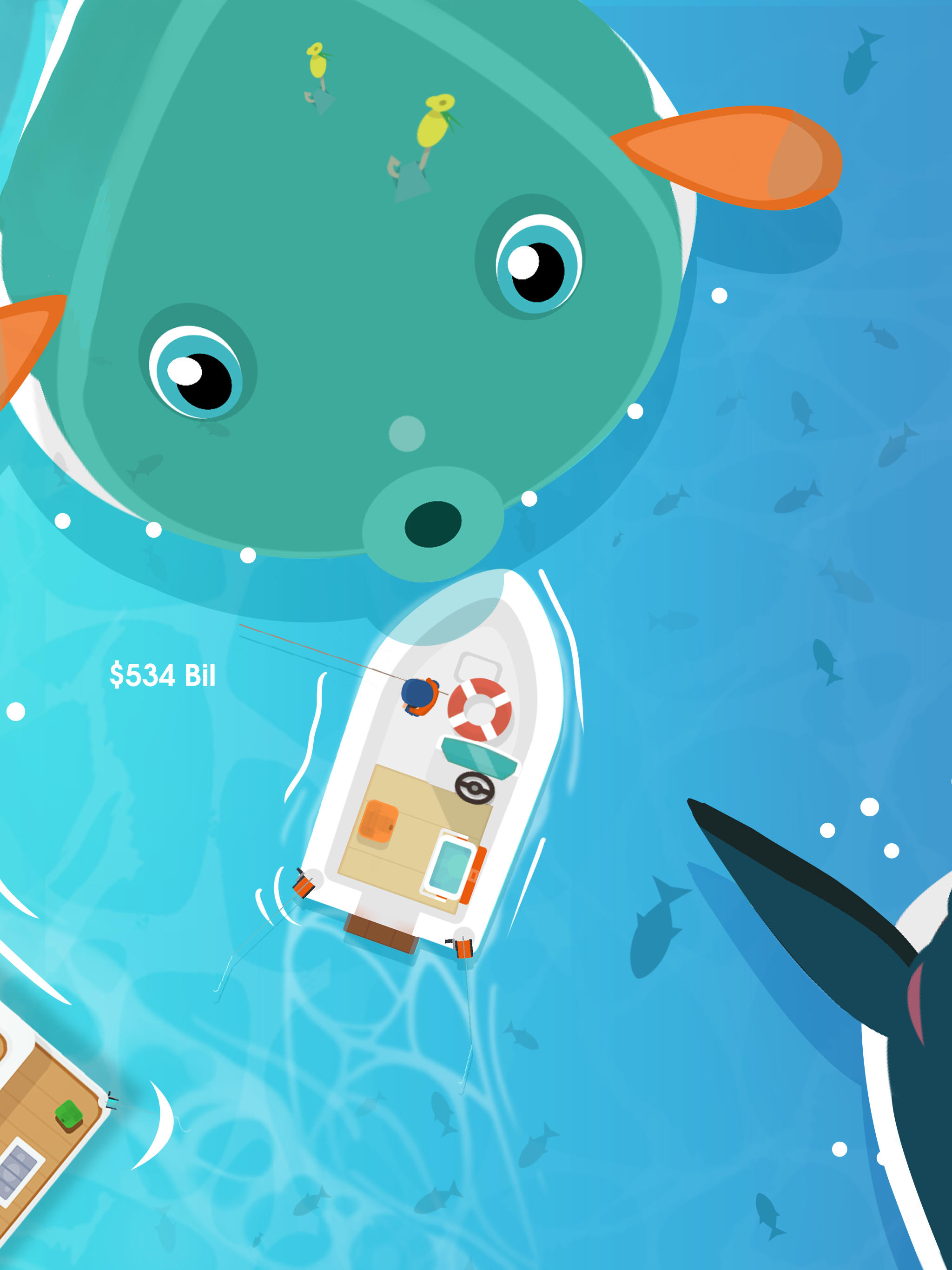 Hooked Inc: Fishing Games Game Screenshot