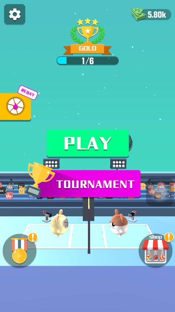 Hamster VolleyBall ภาพหน้าจอเกม