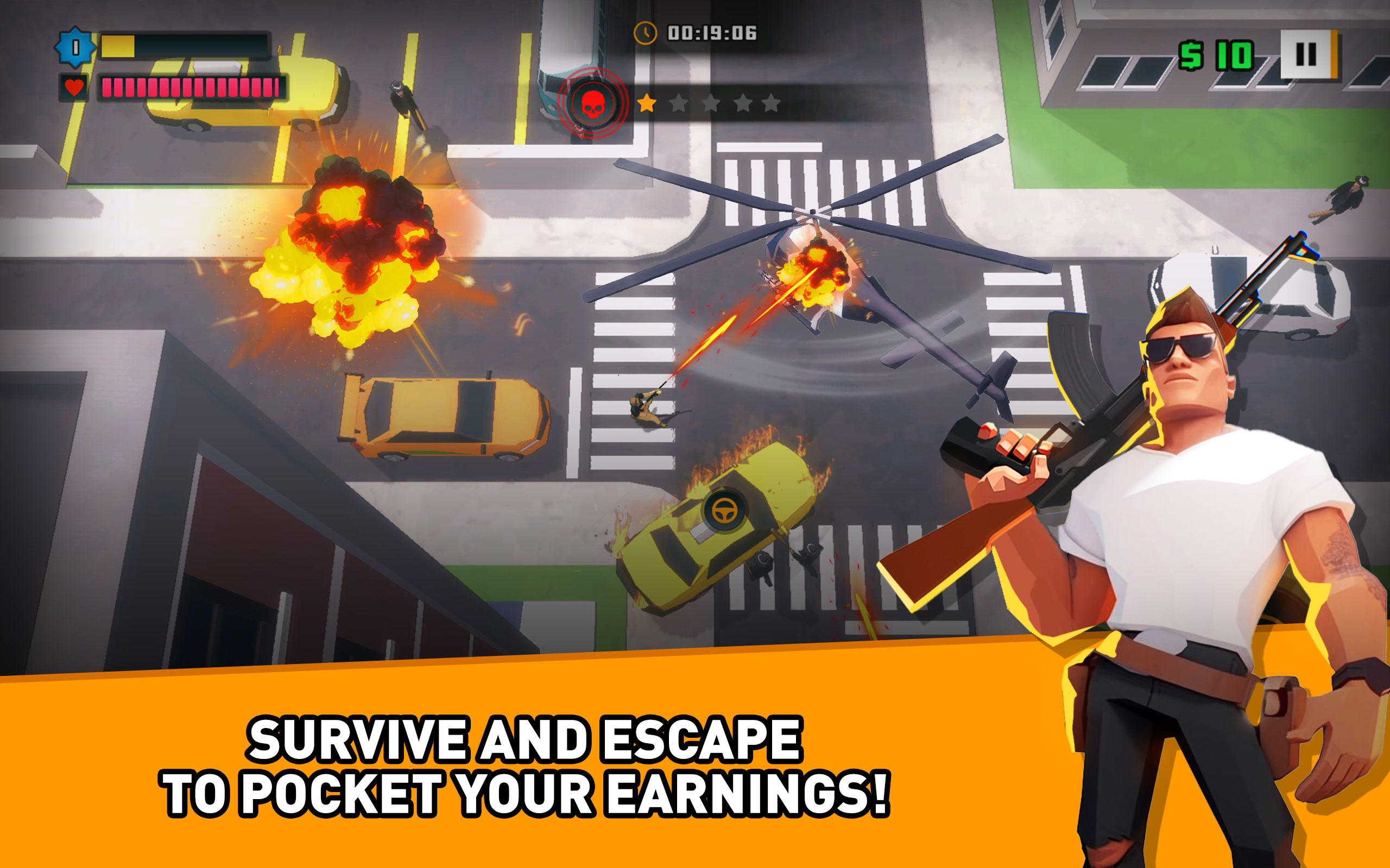 Gangster Survivor Game Screenshot